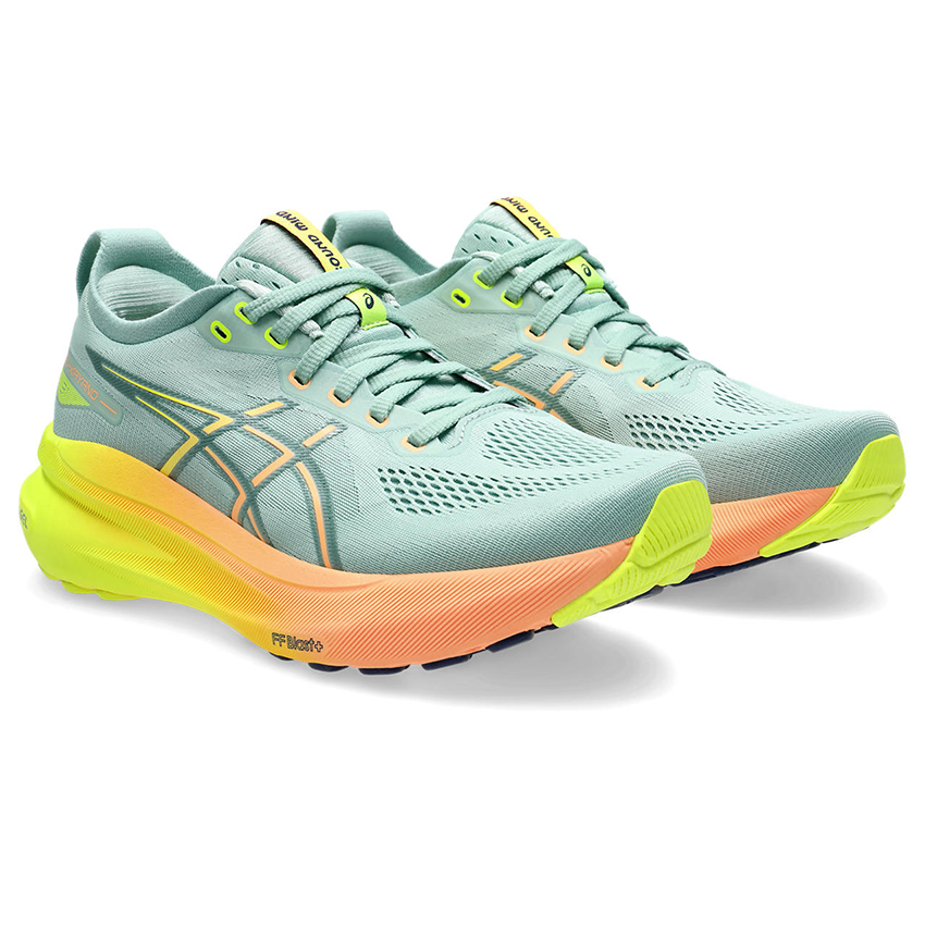 Asics Gel-Kayano 31 Paris Women Light Celadon/Safety Yellow